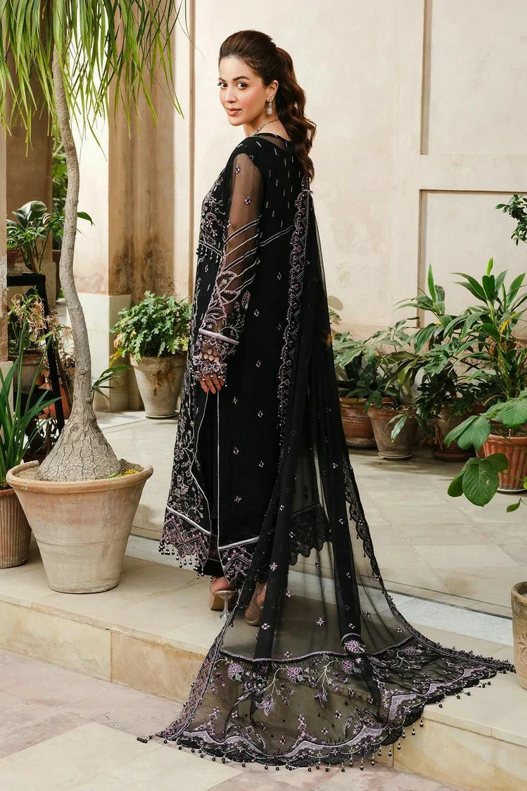 Picture of Raeesa - Inayat Luxury Embroidered Chiffon Collection - HU-55 - Unstitched - Available at Raja Sahib
