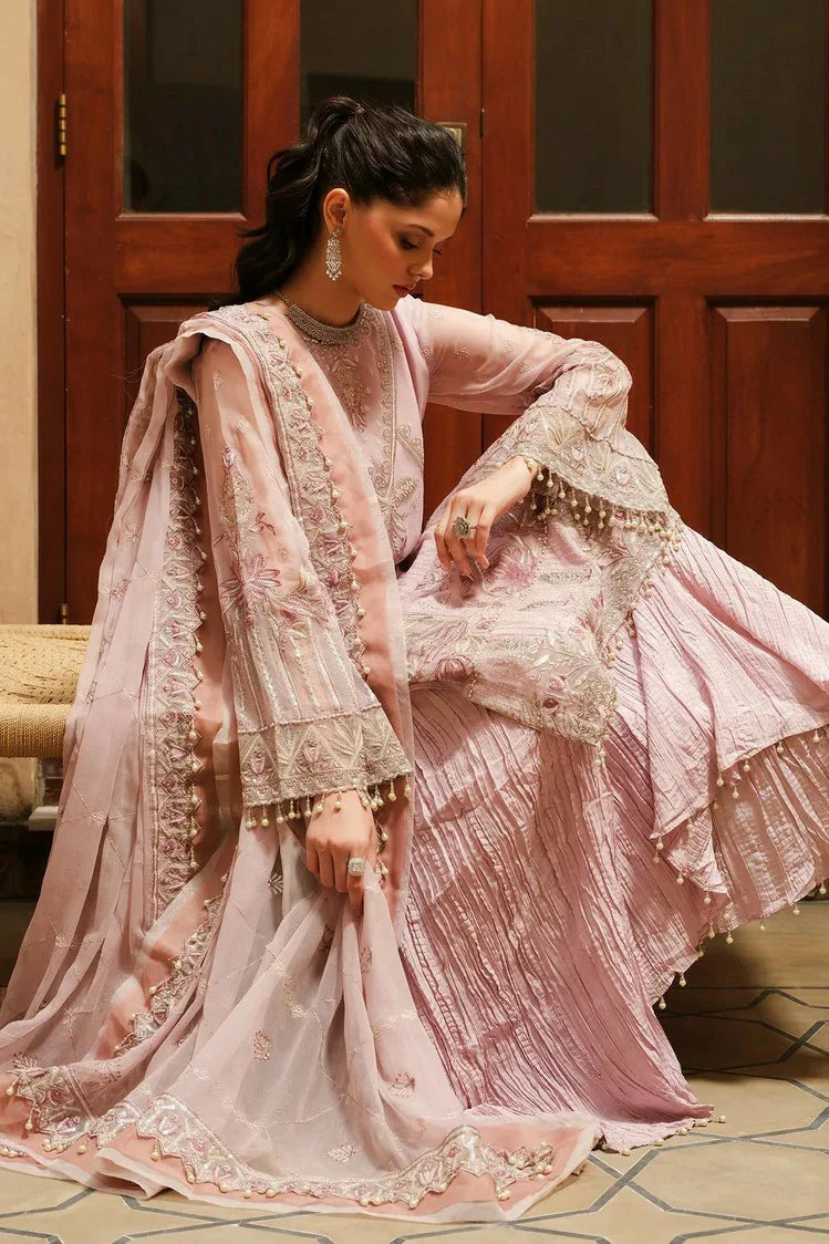 Picture of Raeesa - Inayat Luxury Embroidered Chiffon Collection - HU-56 - Unstitched - Available at Raja Sahib