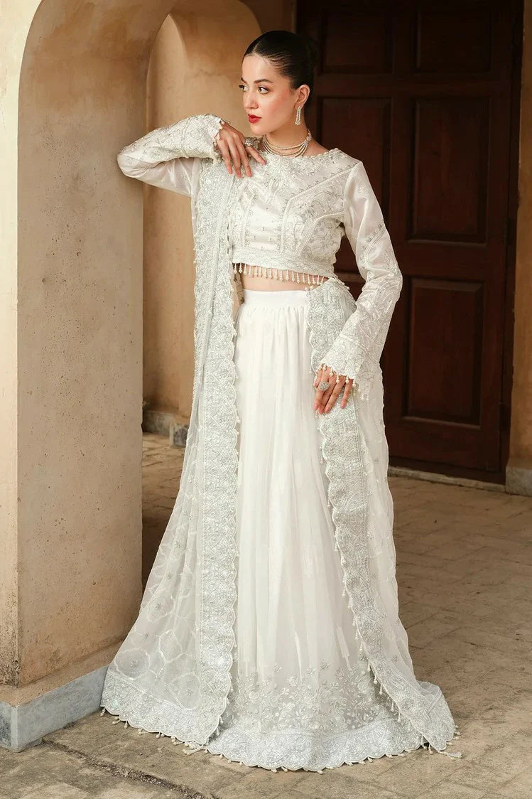 Picture of Raeesa - Inayat Luxury Embroidered Chiffon Collection - HU-57 - Unstitched - Available at Raja Sahib