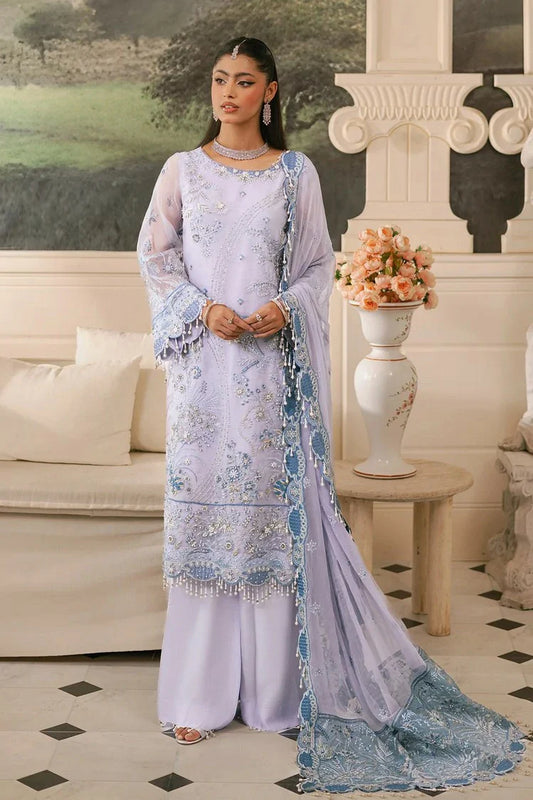 Picture of Raeesa - Ada Luxury Chiffon Collection - HU-43 Aynur - Unstitched - Available at Raja Sahib