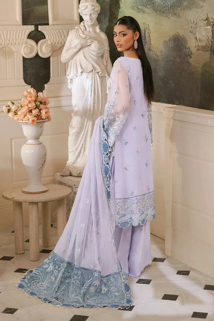 Picture of Raeesa - Ada Luxury Chiffon Collection - HU-43 Aynur - Unstitched - Available at Raja Sahib