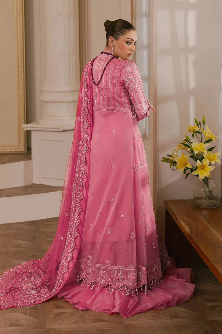 Picture of Raeesa - Ada Luxury Chiffon Collection - HU-44 Rosella - Unstitched - Available at Raja Sahib