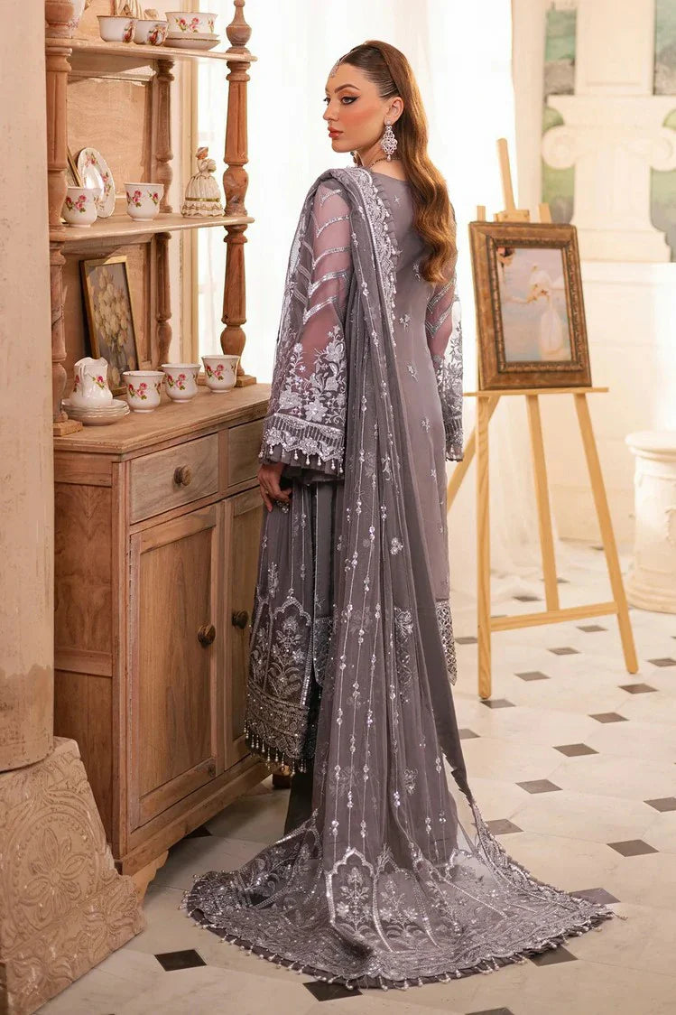 Picture of Raeesa - Ada Luxury Chiffon Collection - HU-45 Mara - Unstitched - Available at Raja Sahib