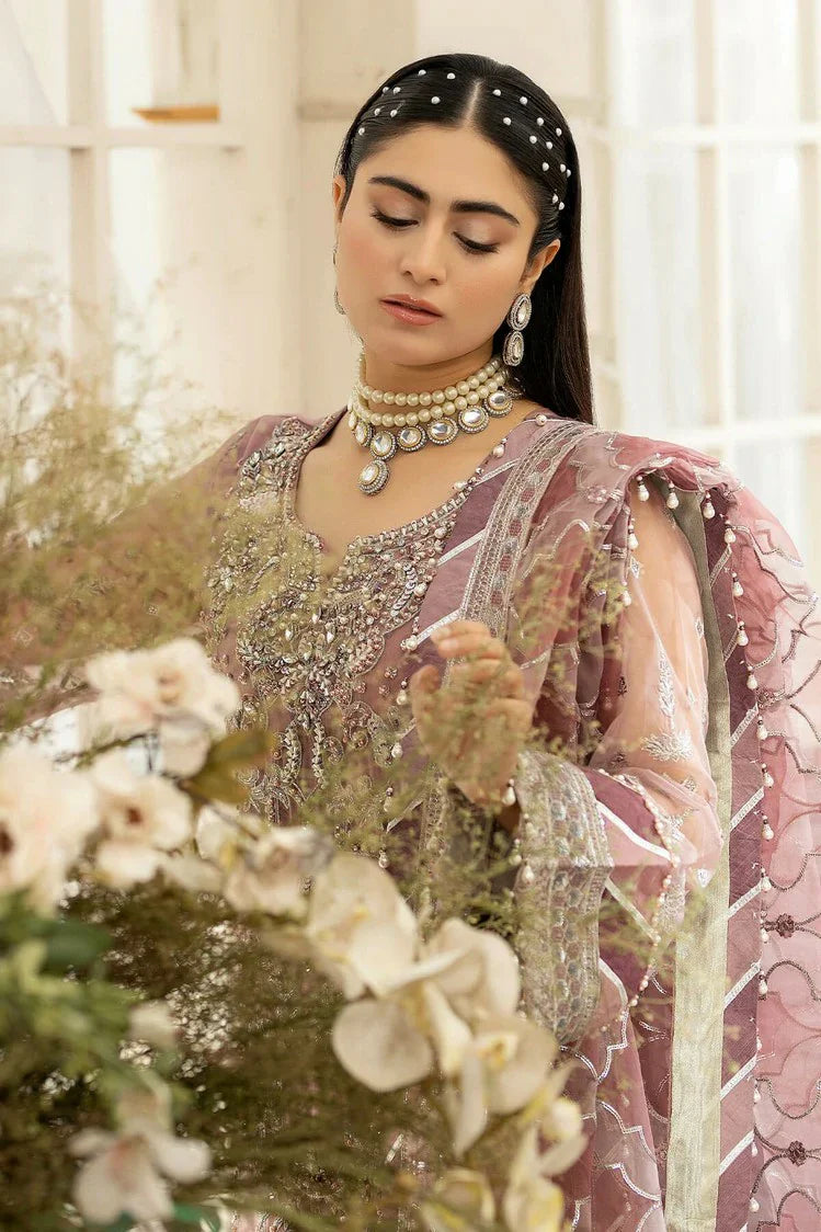 Picture of Raeesa - Dehleez Luxury Chiffon Collection Vol 2 - DL-1012 Persian Jewel - Unstitched - Available at Raja Sahib