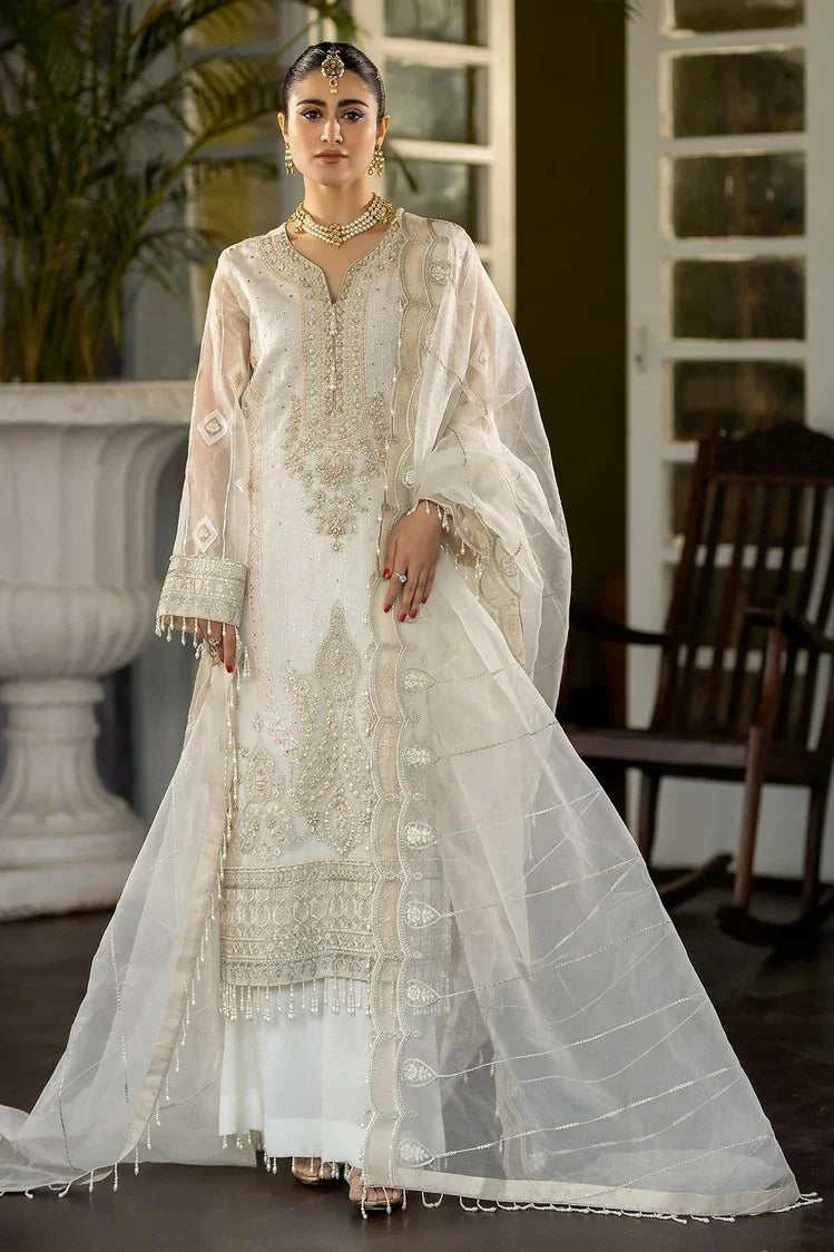 Picture of Raeesa - Dehleez Luxury Chiffon Collection Vol 3 - DL-1021-Nigah - Unstitched - Available at Raja Sahib