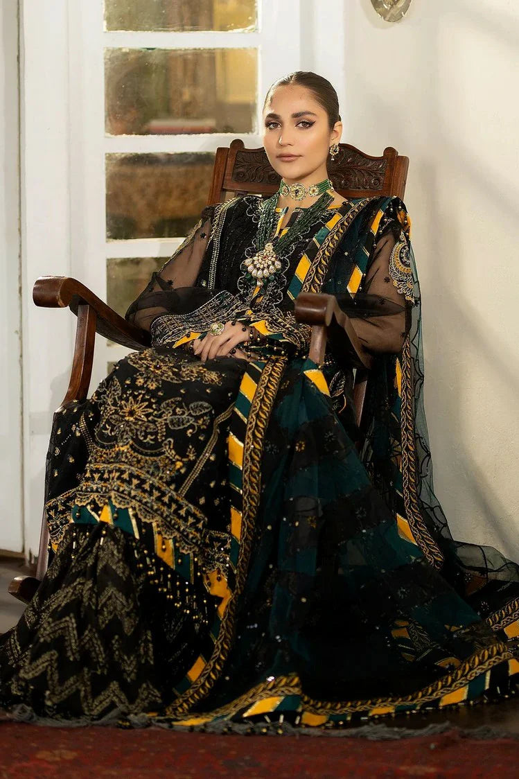 Picture of Raeesa - Dehleez Luxury Chiffon Collection Vol 3 - DL-1023-Rang-e-Vasl - Unstitched - Available at Raja Sahib