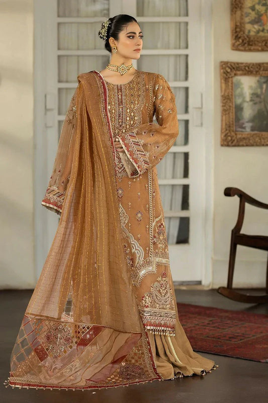 Picture of Raeesa - Dehleez Luxury Chiffon Collection Vol 3 - DL-1025-Tarz-e-Zameen - Unstitched - Available at Raja Sahib
