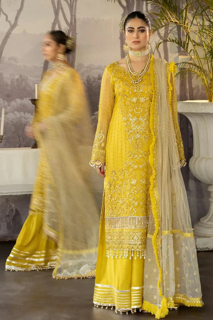 Picture of Raeesa - Dehleez Luxury Chiffon Collection Vol 3 - DL-1026-Mehfil-e-Aab - Unstitched - Available at Raja Sahib