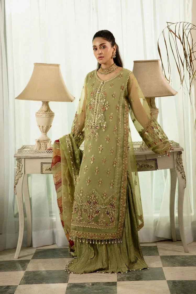 Picture of Raeesa - Dehleez Luxury Chiffon Collection Vol 4 - D-1032 - Unstitched - Available at Raja Sahib