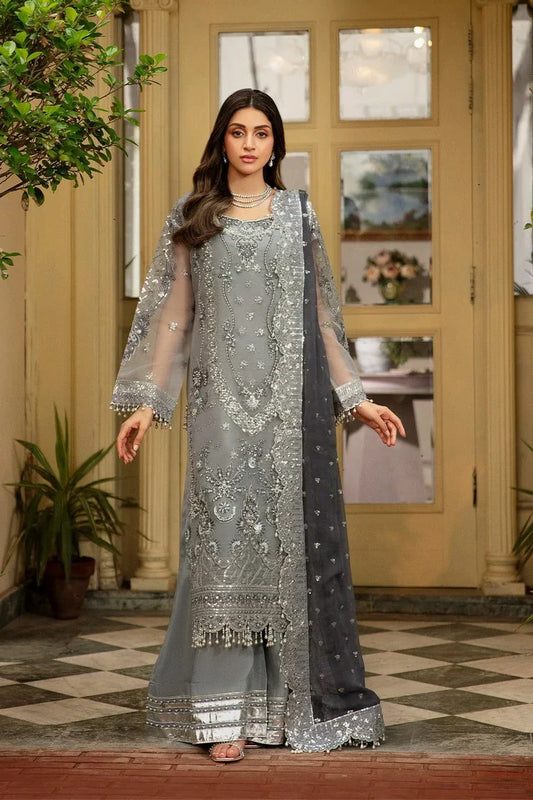 Picture of Raeesa - Dehleez Luxury Chiffon Collection Vol 4 - D-1033 - Unstitched - Available at Raja Sahib