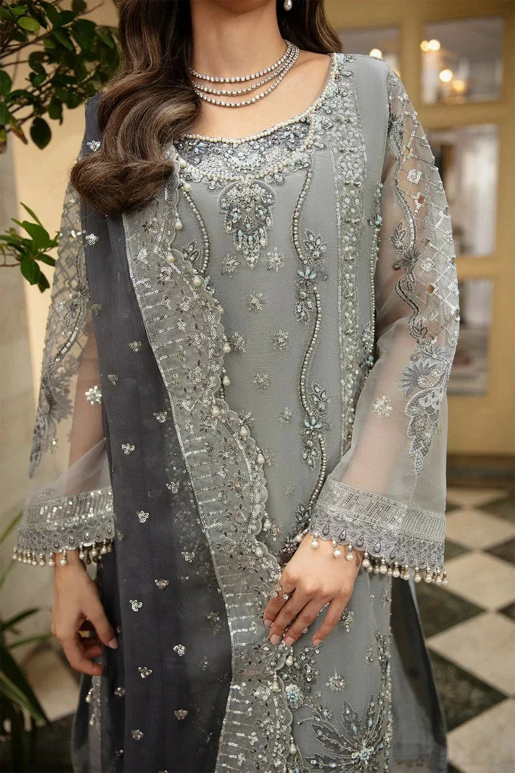 Picture of Raeesa - Dehleez Luxury Chiffon Collection Vol 4 - D-1033 - Unstitched - Available at Raja Sahib