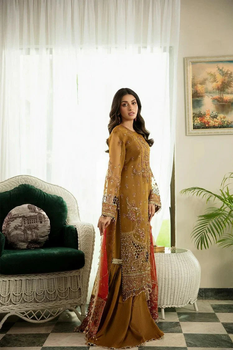 Picture of Raeesa - Dehleez Luxury Chiffon Collection Vol 4 - D-1034 - Unstitched - Available at Raja Sahib