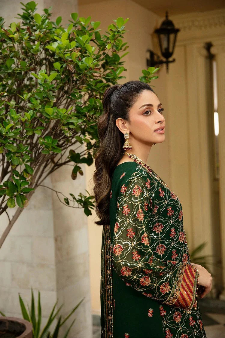 Picture of Raeesa - Dehleez Luxury Chiffon Collection Vol 4 - D-1038 - Unstitched - Available at Raja Sahib