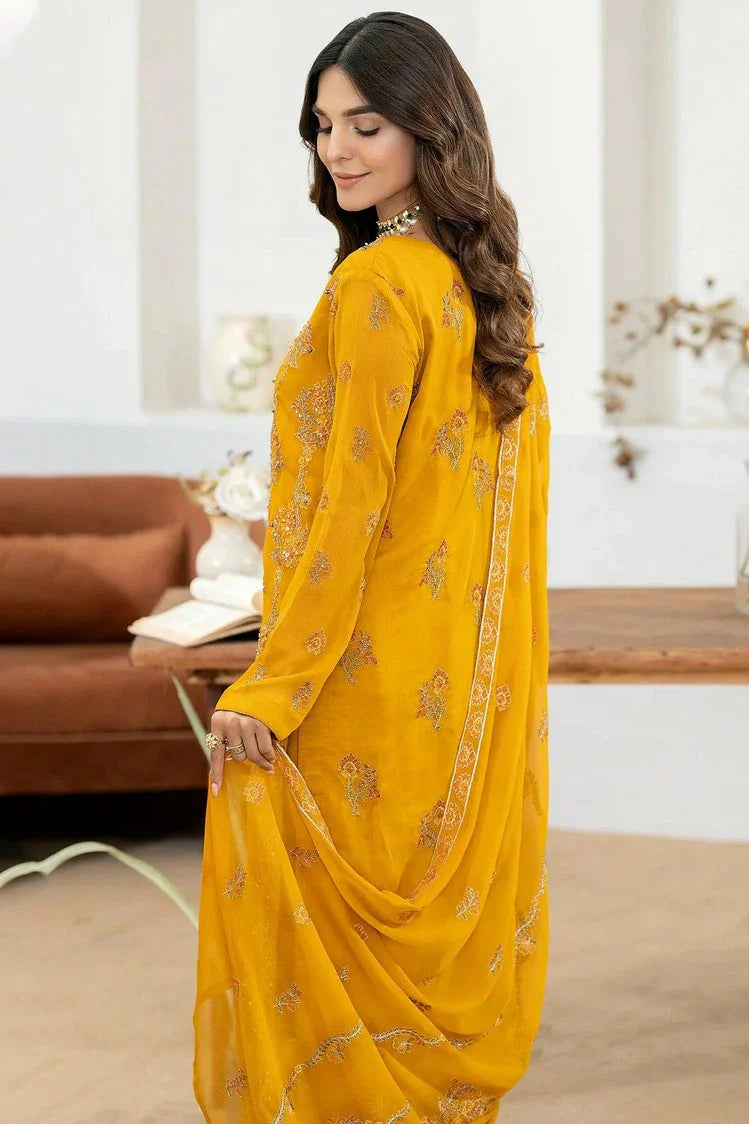 Picture of Noor e Fajar - Bakhtawar Embroidered Chiffon Collection Vol 2 - SN-113 - Unstitched - Available at Raja Sahib