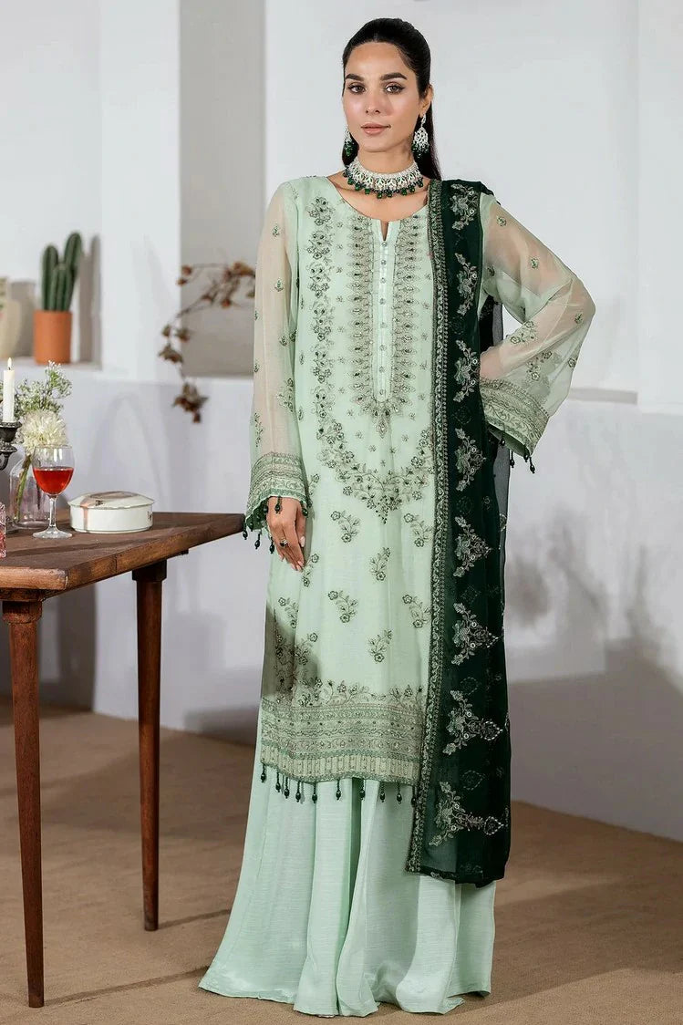 Picture of Noor e Fajar - Bakhtawar Embroidered Chiffon Collection Vol 2 - SN-117 - Unstitched - Available at Raja Sahib