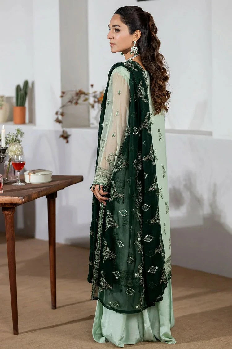 Picture of Noor e Fajar - Bakhtawar Embroidered Chiffon Collection Vol 2 - SN-117 - Unstitched - Available at Raja Sahib