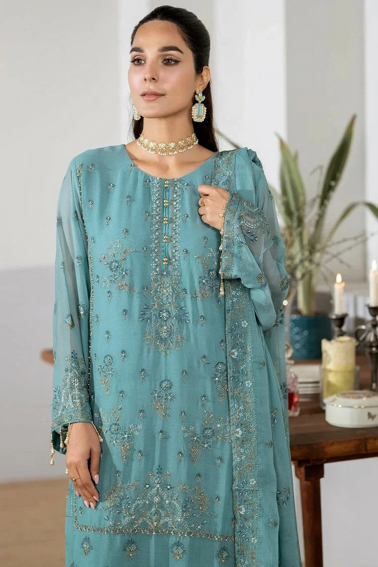Picture of Noor e Fajar - Bakhtawar Embroidered Chiffon Collection Vol 2 - SN-120 - Unstitched - Available at Raja Sahib