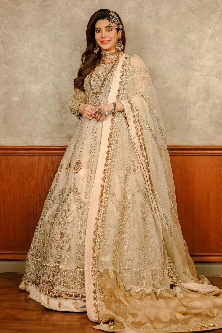 Picture of Raeesa - Nooraniyat Wedding Edition - D6-Rose White - Unstitched - Available at Raja Sahib