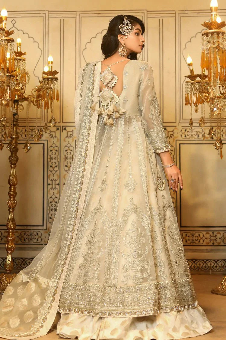 Picture of Raeesa - Nooraniyat Wedding Edition - D6-Rose White - Unstitched - Available at Raja Sahib