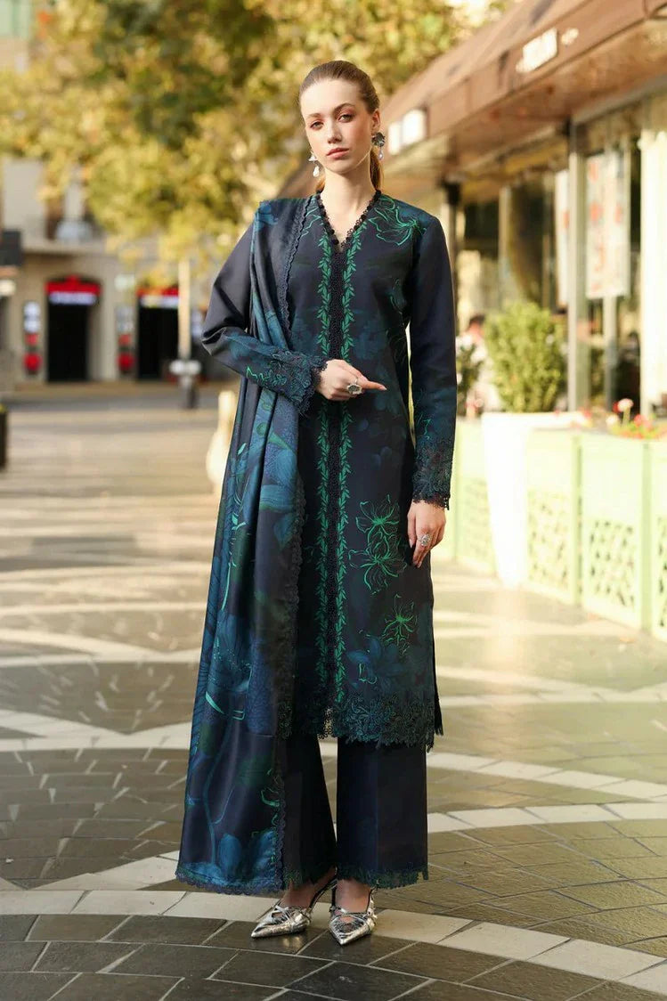 Picture of Rang Rasiya - Lifestyle Winter Edit - D02-Midnight - Unstitched - Available at Raja Sahib