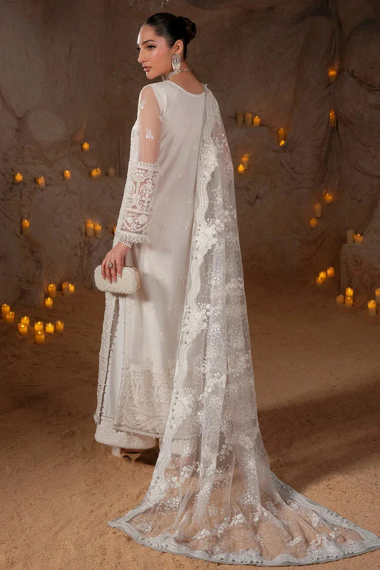 Picture of Zarizaa - Blink Wedding Festivities - ZB07-3UNE02W-PEARL - Unstitched - Available at Raja Sahib