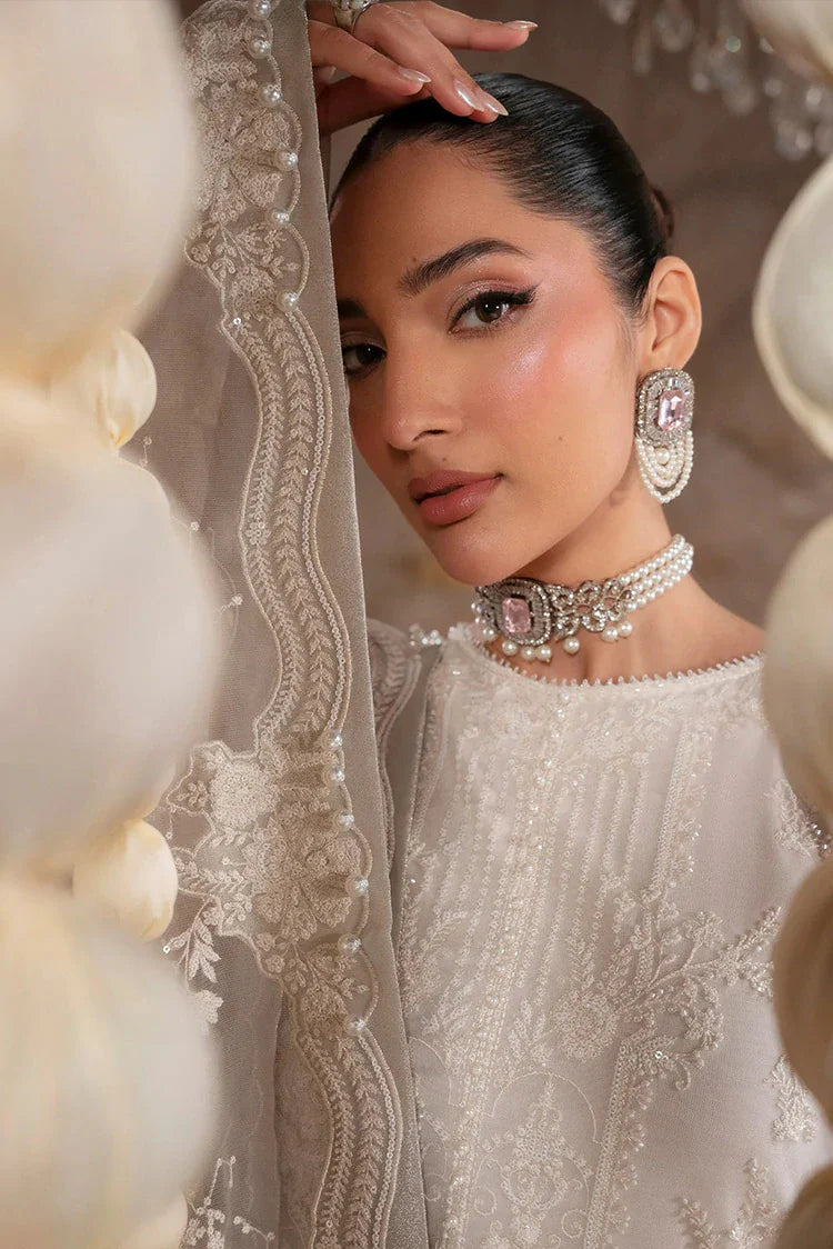 Picture of Zarizaa - Blink Wedding Festivities - ZB07-3UNE02W-PEARL - Unstitched - Available at Raja Sahib