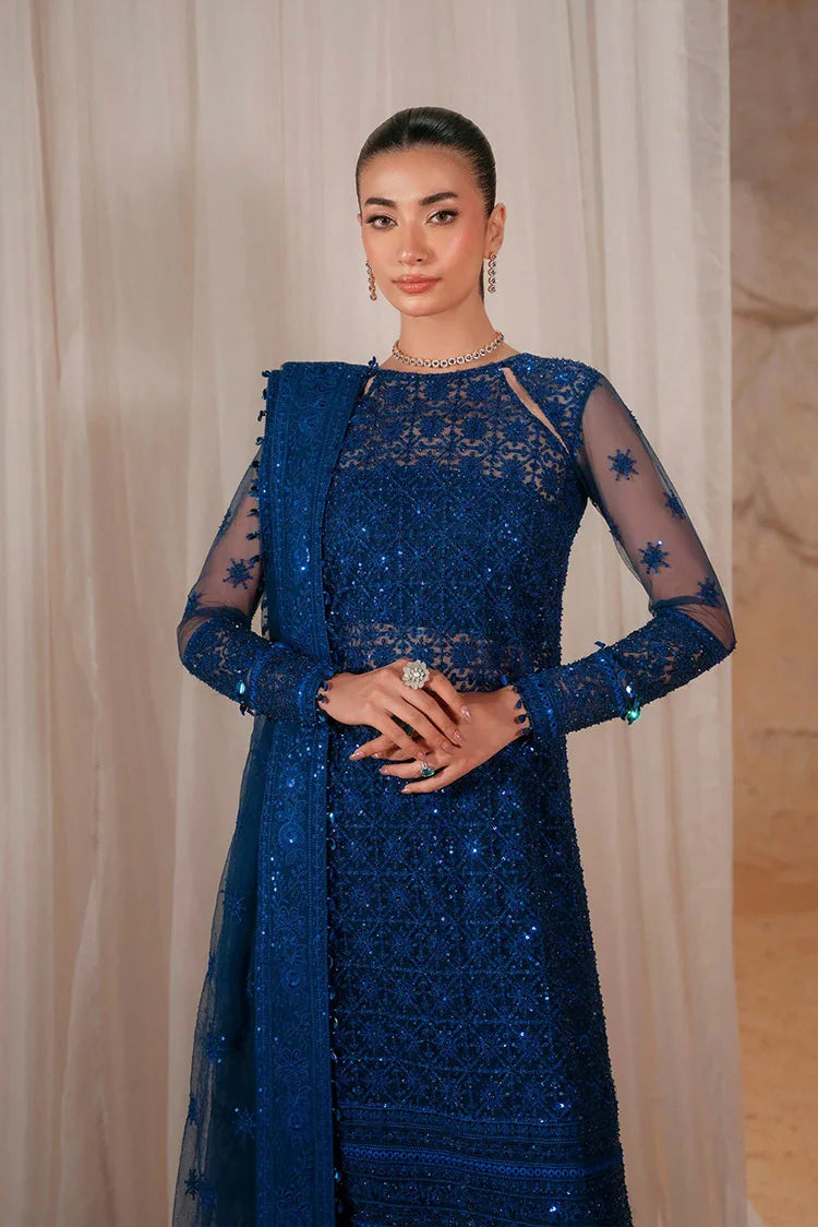 Picture of Zarizaa - Blink Wedding Festivities - ZB07-3UNE03B-TERRA - Unstitched - Available at Raja Sahib