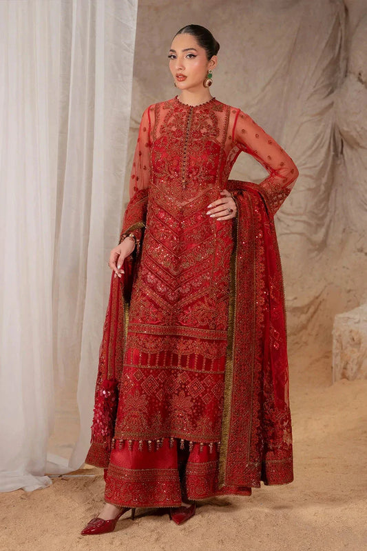 Picture of Zarizaa - Blink Wedding Festivities - ZB07-3UNE04R-MALLORY - Unstitched - Available at Raja Sahib