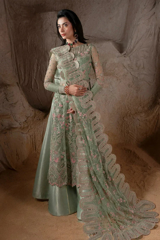 Picture of Zarizaa - Blink Wedding Festivities - ZB07-3UNE08G-GLEE - Unstitched - Available at Raja Sahib