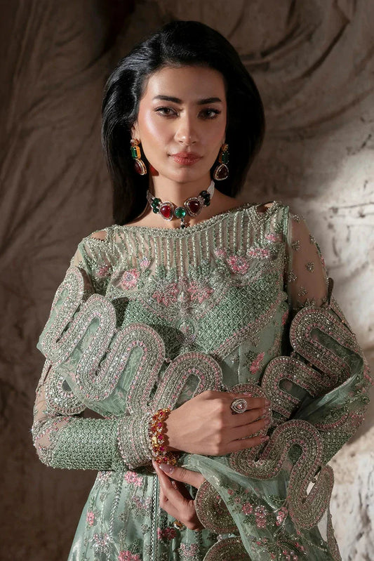 Picture of Zarizaa - Blink Wedding Festivities - ZB07-3UNE08G-GLEE - Unstitched - Available at Raja Sahib