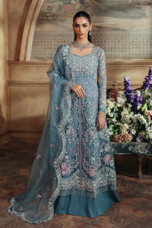 Picture of Rajbari - Sage Luxury Formals - D 01-Elysia - Unstitched - Available at Raja Sahib