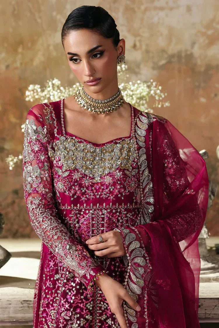 Picture of Rajbari - Sage Luxury Formals - D 06-Rosette - Unstitched - Available at Raja Sahib