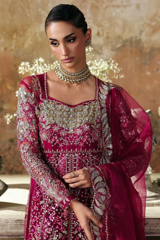 Picture of Rajbari - Sage Luxury Formals - D 06-Rosette - Unstitched - Available at Raja Sahib