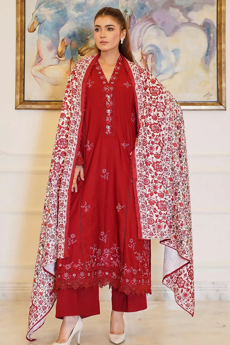 Picture of Zyna - Winter Elegance Collection - 02-RHEA - Unstitched - Available at Raja Sahib