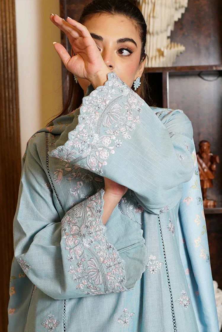 Picture of Zyna - Winter Elegance Collection - 06-ZYRAL - Unstitched - Available at Raja Sahib