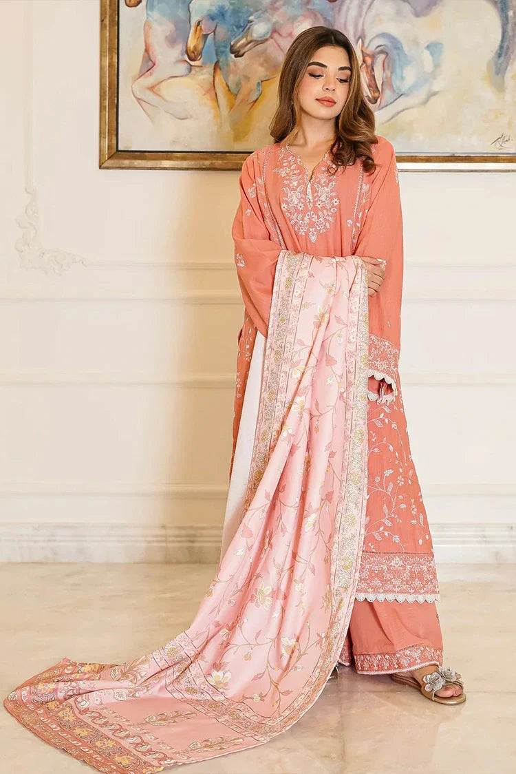Picture of Zyna - Winter Elegance Collection - 08-ESMA - Unstitched - Available at Raja Sahib