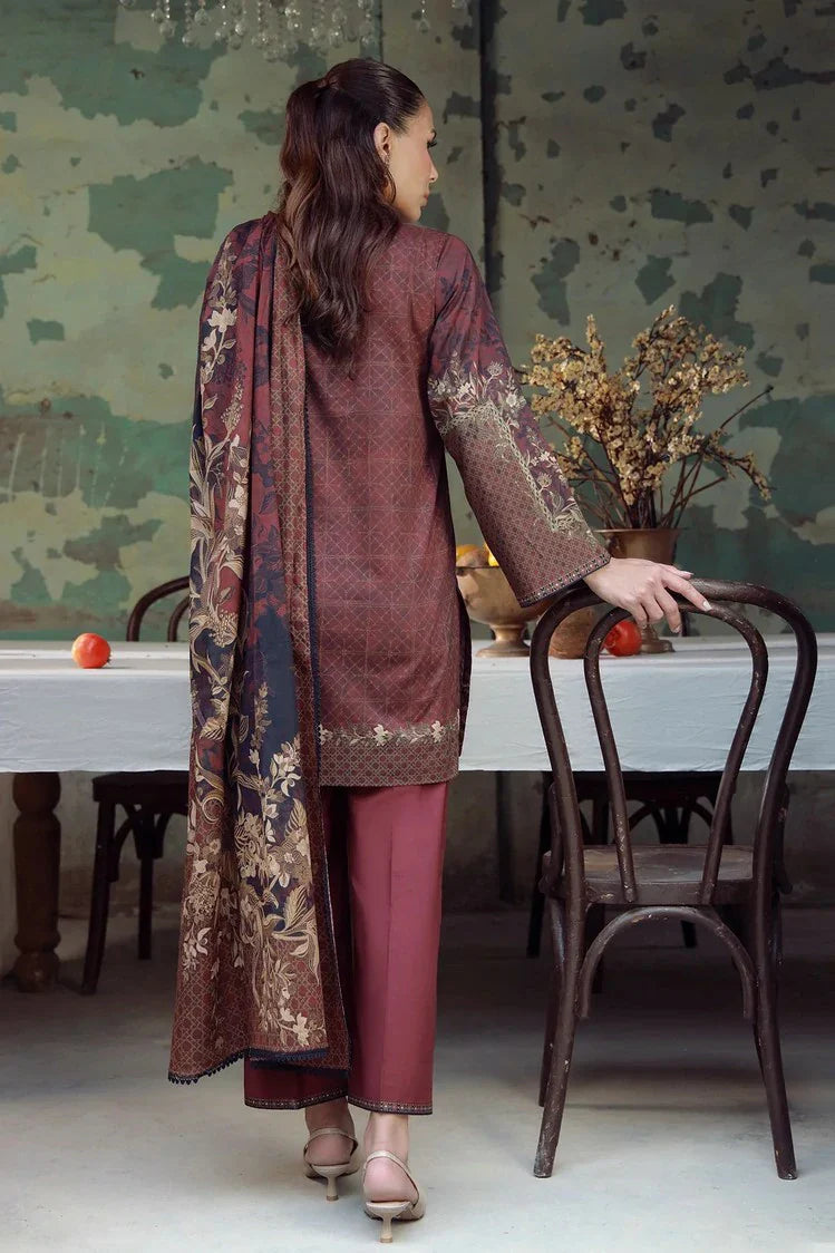 Picture of Sahar - Elara Fall Winter Printed Collection - AW1-25-06-Hazelwood - Unstitched - Available at Raja Sahib