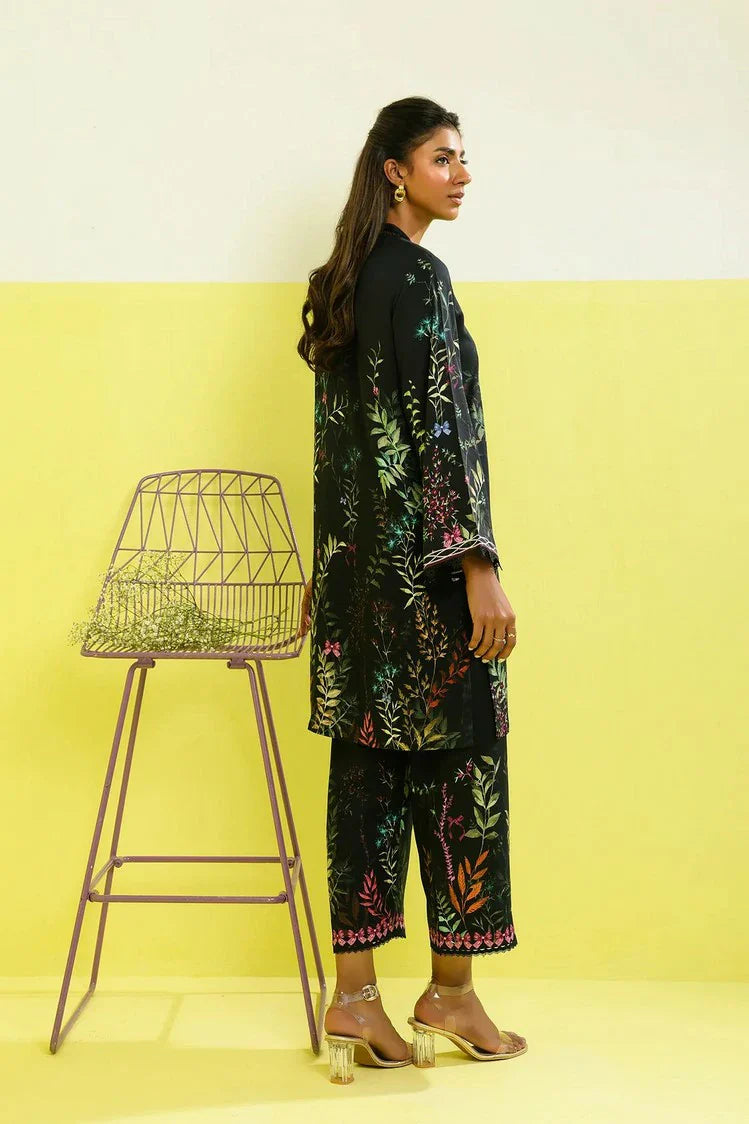 Picture of Sahar - Elara Fall Winter 2 Piece Printed Collection - AW1-25-21-Twilight Petals - Unstitched - Available at Raja Sahib