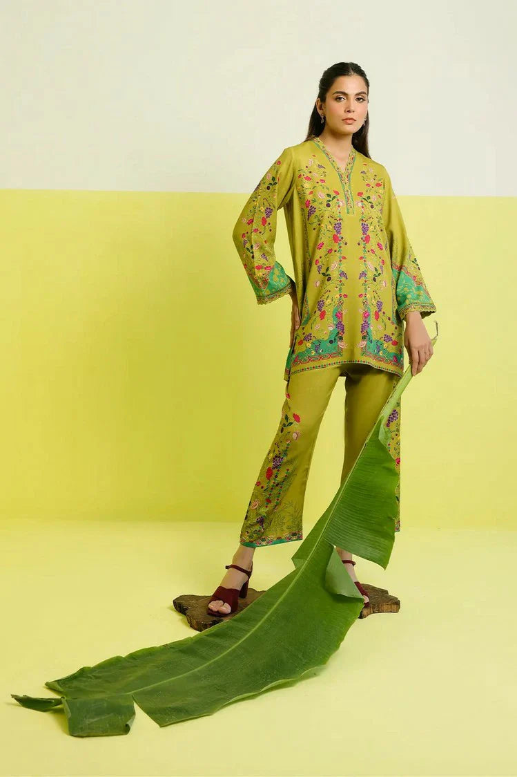 Picture of Sahar - Elara Fall Winter 2 Piece Printed Collection - AW1-25-22-Botanic Charm - Unstitched - Available at Raja Sahib