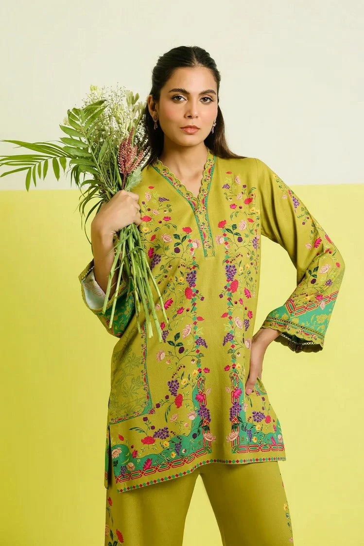 Picture of Sahar - Elara Fall Winter 2 Piece Printed Collection - AW1-25-22-Botanic Charm - Unstitched - Available at Raja Sahib