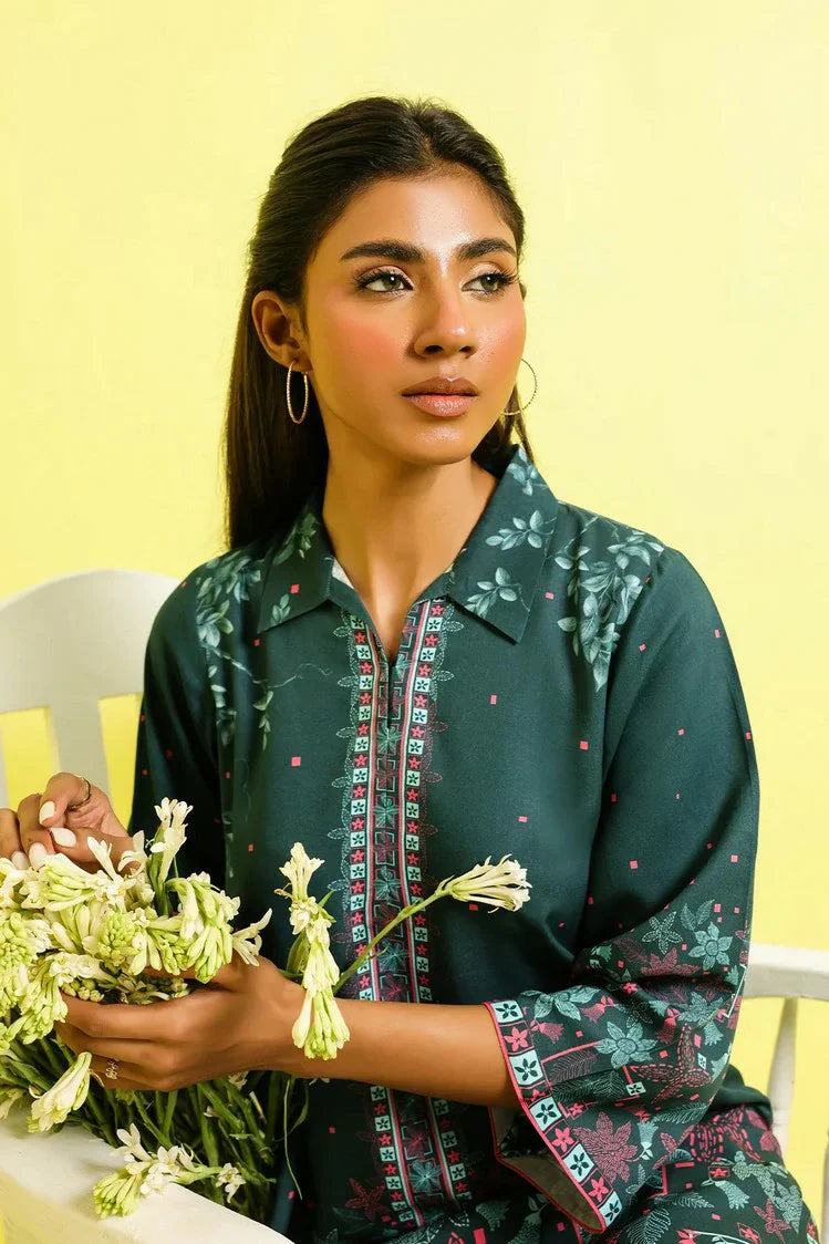Picture of Sahar - Elara Fall Winter 2 Piece Printed Collection - AW1-25-28-Floral Drift - Unstitched - Available at Raja Sahib