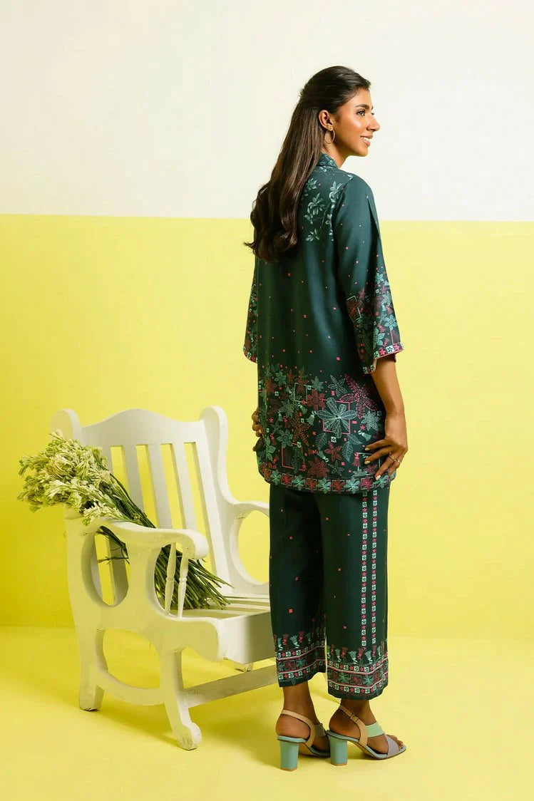 Picture of Sahar - Elara Fall Winter 2 Piece Printed Collection - AW1-25-28-Floral Drift - Unstitched - Available at Raja Sahib