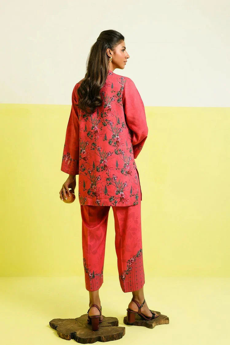 Picture of Sahar - Elara Fall Winter 2 Piece Printed Collection - AW1-25-29-Rosewater Bloom - Unstitched - Available at Raja Sahib