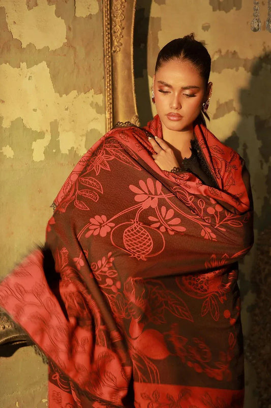 Picture of Sahar - Fall Embroidered Edit - AW1-25-12-Scarlet Eclipse - Unstitched - Available at Raja Sahib