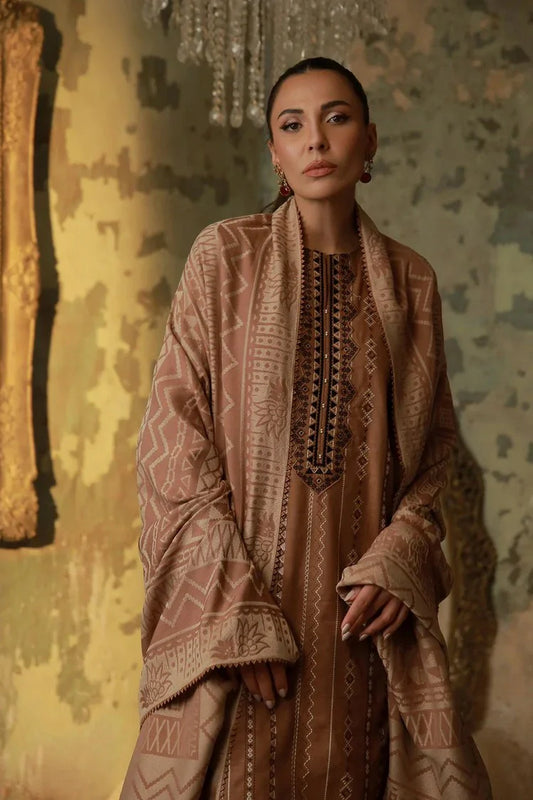 Picture of Sahar - Fall Embroidered Edit - AW1-25-15-Desert Glow - Unstitched - Available at Raja Sahib