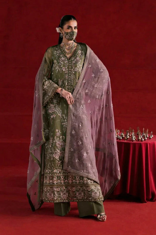 Picture of Flossie - Kohinoor Luxury Chiffon Collection - KOH-110 - Unstitched - Available at Raja Sahib