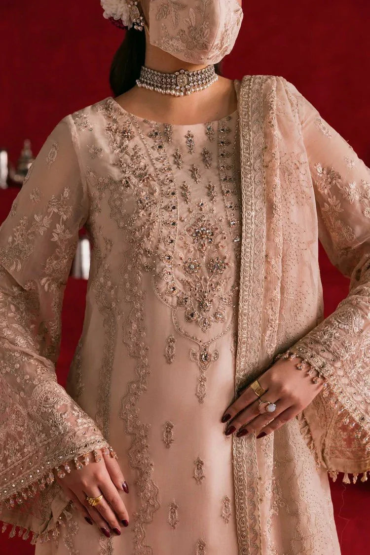 Picture of Flossie - Kohinoor Luxury Chiffon Collection - KOH-101 - Unstitched - Available at Raja Sahib