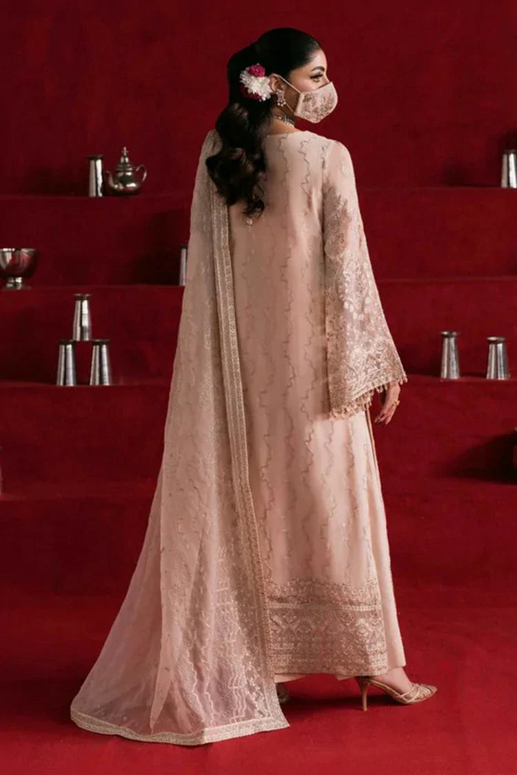 Picture of Flossie - Kohinoor Luxury Chiffon Collection - KOH-101 - Unstitched - Available at Raja Sahib