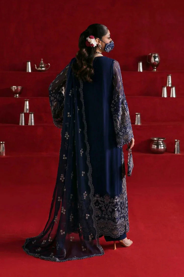 Picture of Flossie - Kohinoor Luxury Chiffon Collection - KOH-103 - Unstitched - Available at Raja Sahib