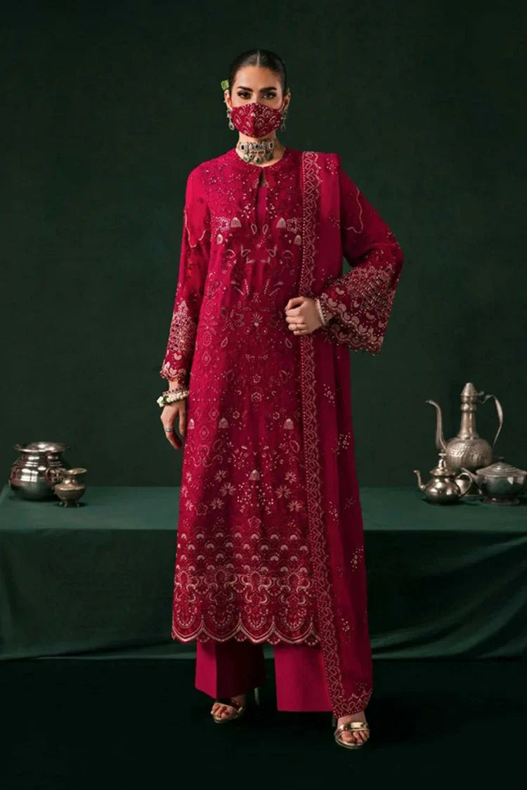 Picture of Flossie - Kohinoor Luxury Chiffon Collection - KOH-104 - Unstitched - Available at Raja Sahib